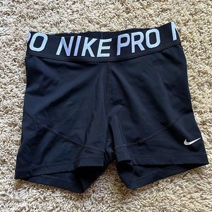 Medium Black 3’ Nike Pro Shorts